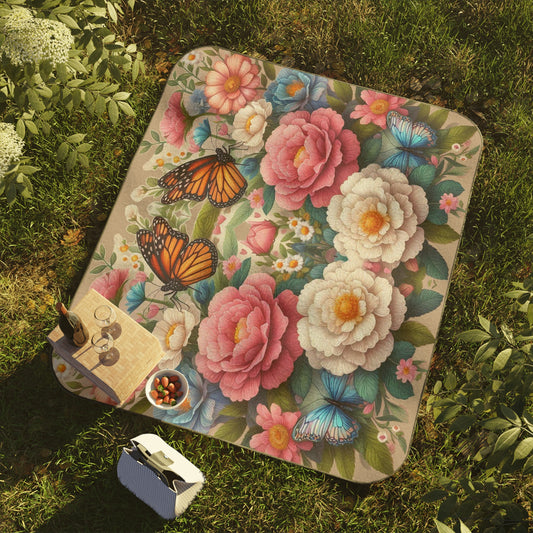 Roses Spring #1 Picnic Blanket