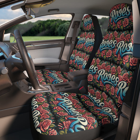 Roses Graffiti #16 Car Seat Covers