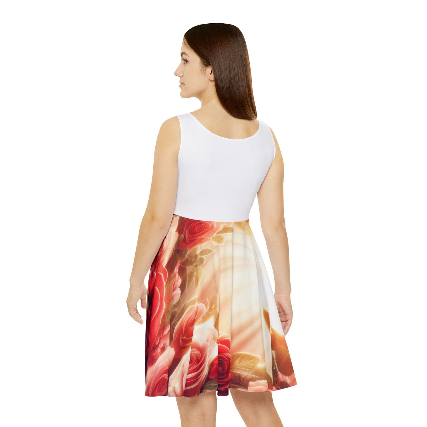 Roses Sunshine Sleeveless Worship Dress