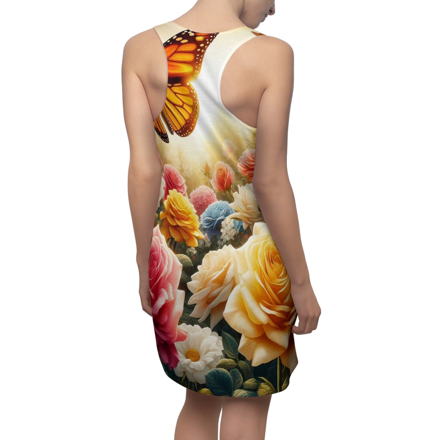 Roses Spring Sunshine Racerback Dress