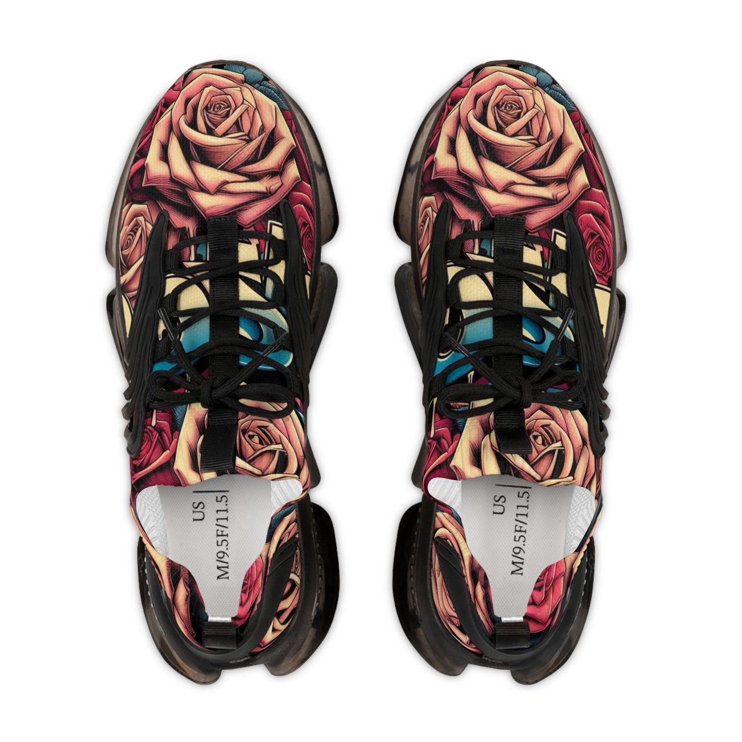 Men's Roses Graffiti #27 Sneakers