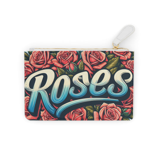 Roses Graffiti #16 Mini Clutch