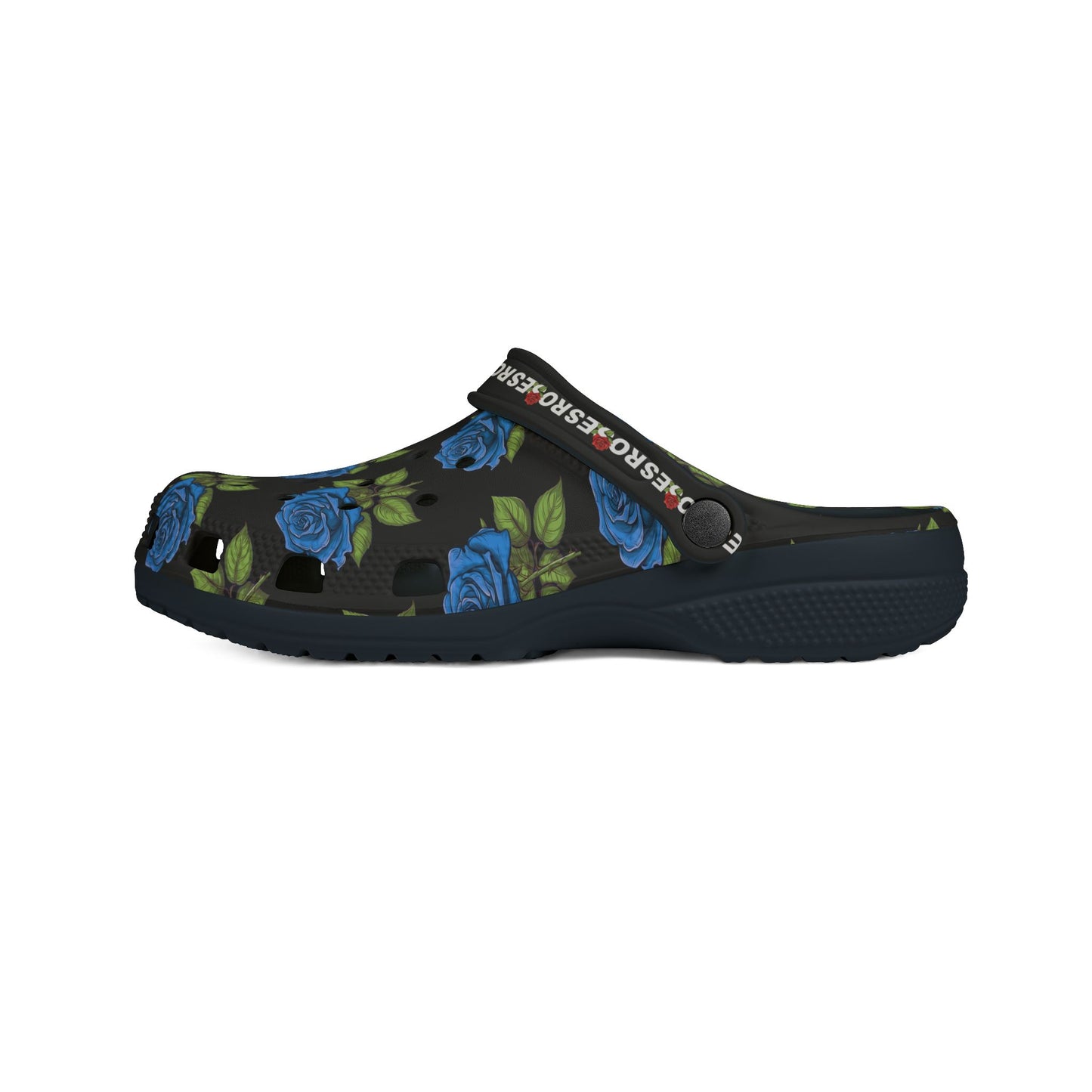 Blue Roses Clogs