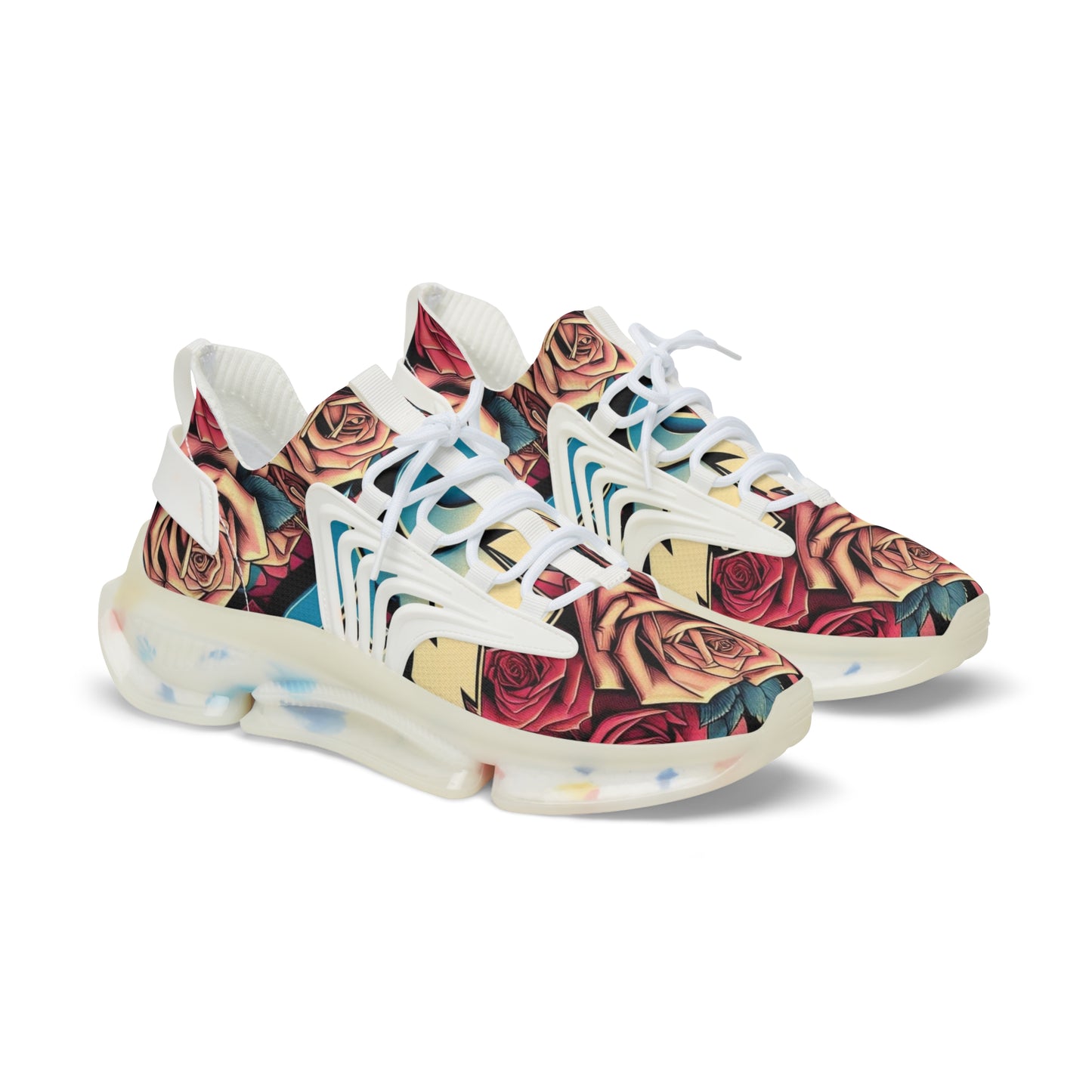 Men's Roses Graffiti #27 Sneakers