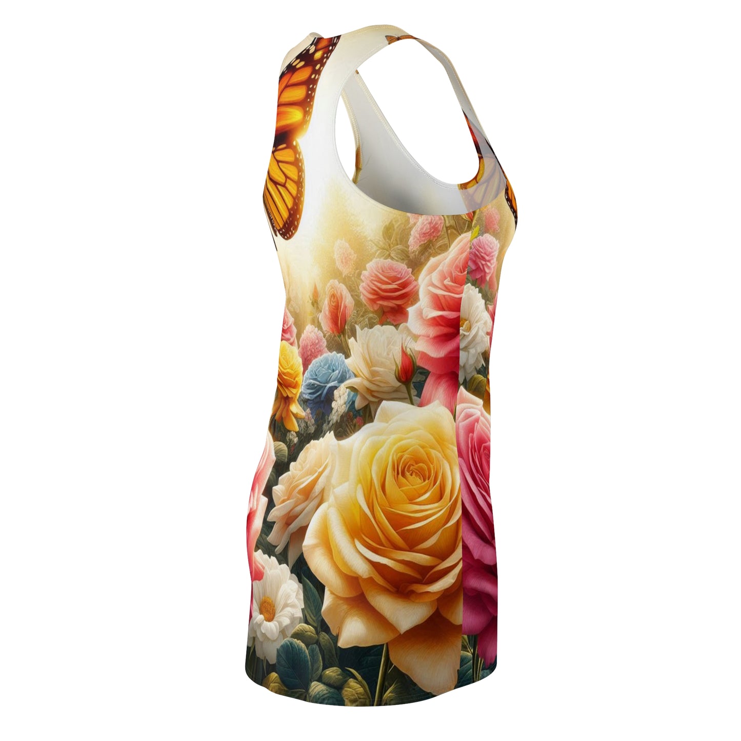 Roses Spring Sunshine Racerback Dress