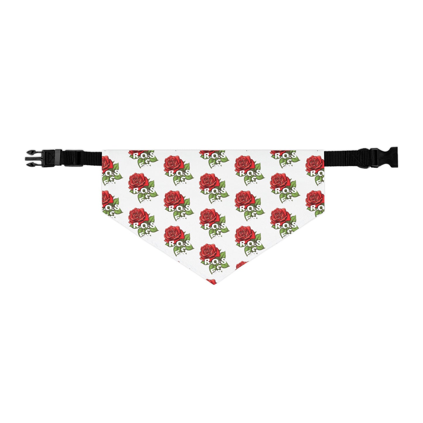 Roses Red Pet Bandana