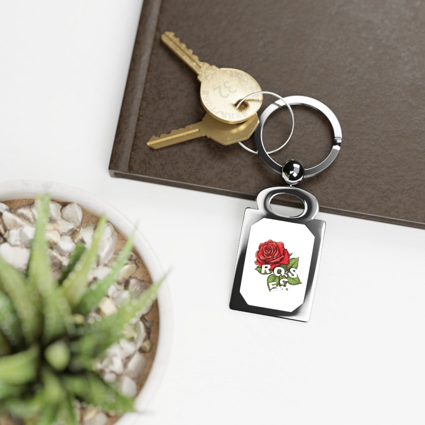 Roses Keyring