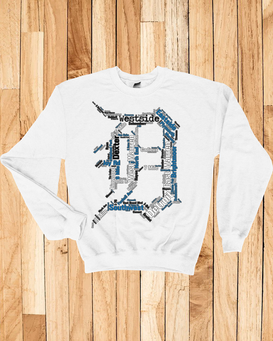 Detroit Streets Lions Hometown Sweatshirt