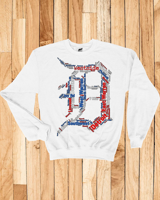 Detroit Streets Pistons Hometown Sweatshirt