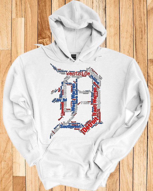 Detroit Streets Pistons Hometown Hoodie