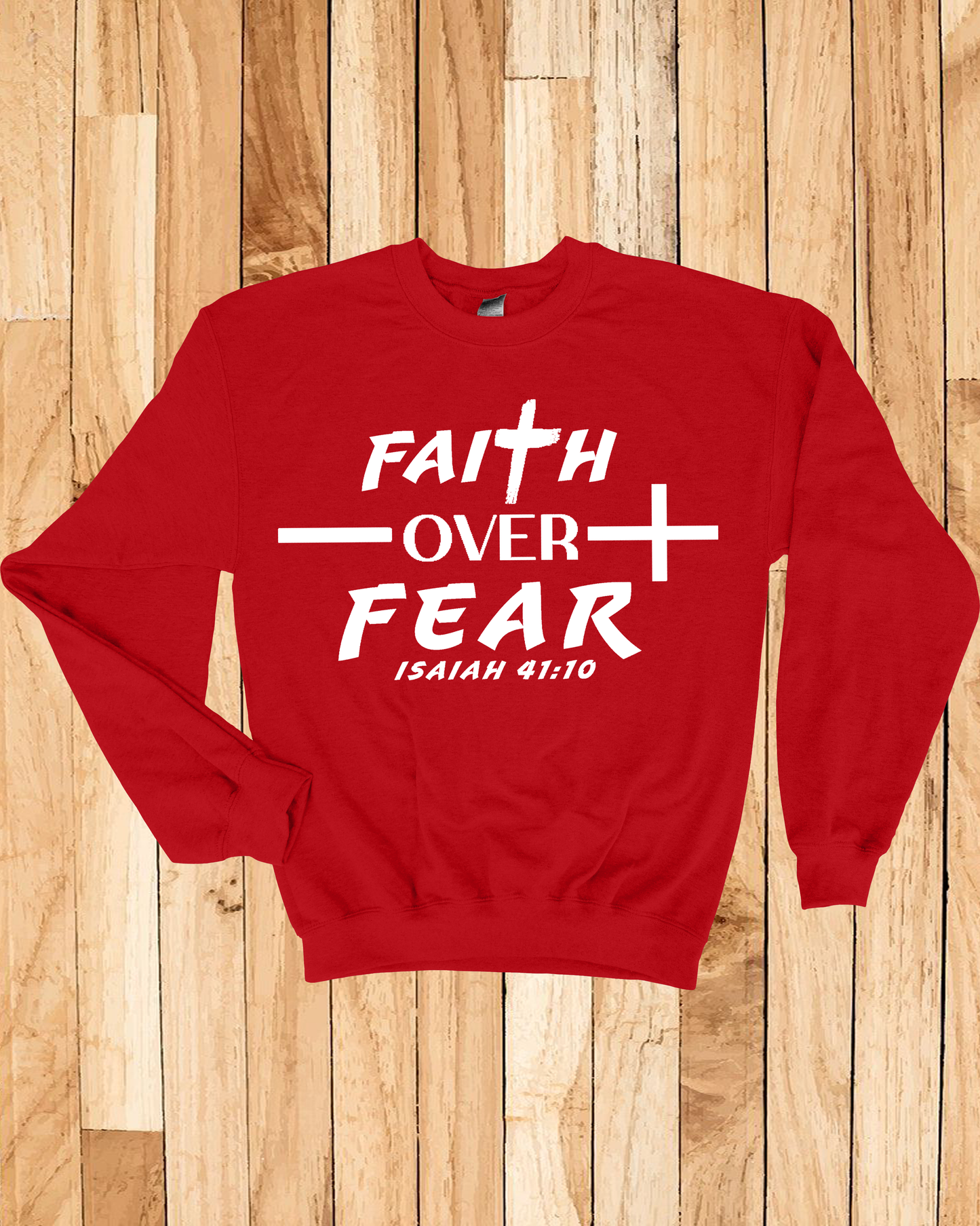 Faith Over Fear Unisex Sweatshirt