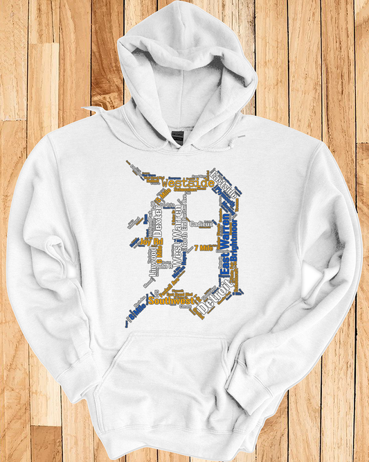 Detroit Streets Tigers Hometown Hoodie Youth