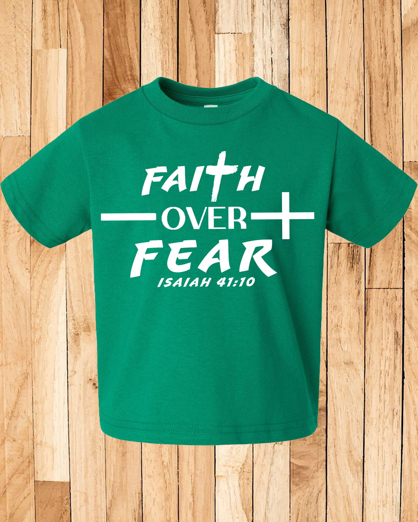 Faith Over Fear Unisex Tee Toddler