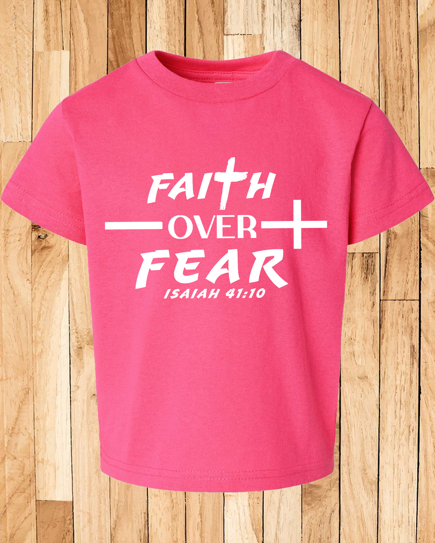 Faith Over Fear Unisex Tee Toddler