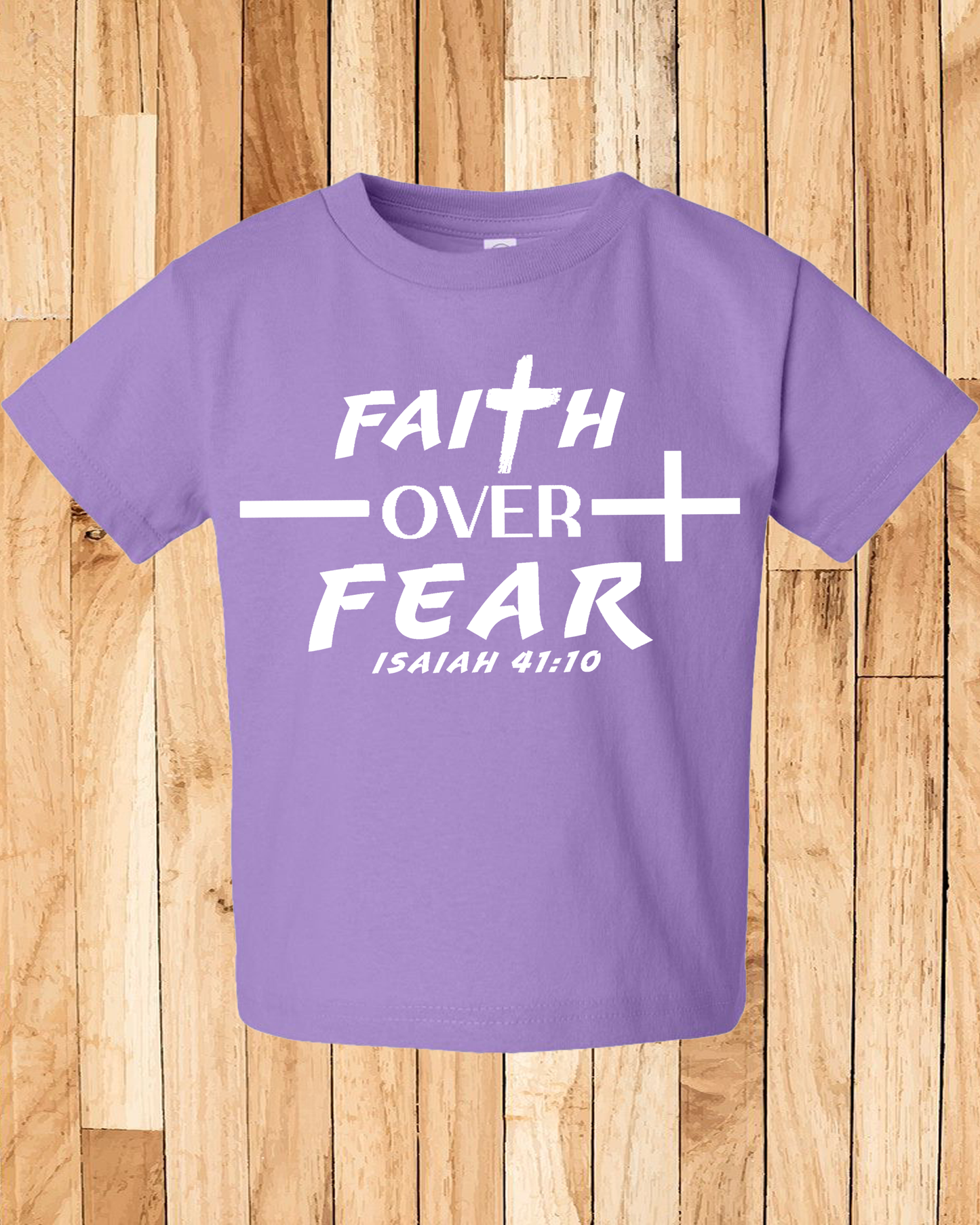 Faith Over Fear Unisex Tee Toddler