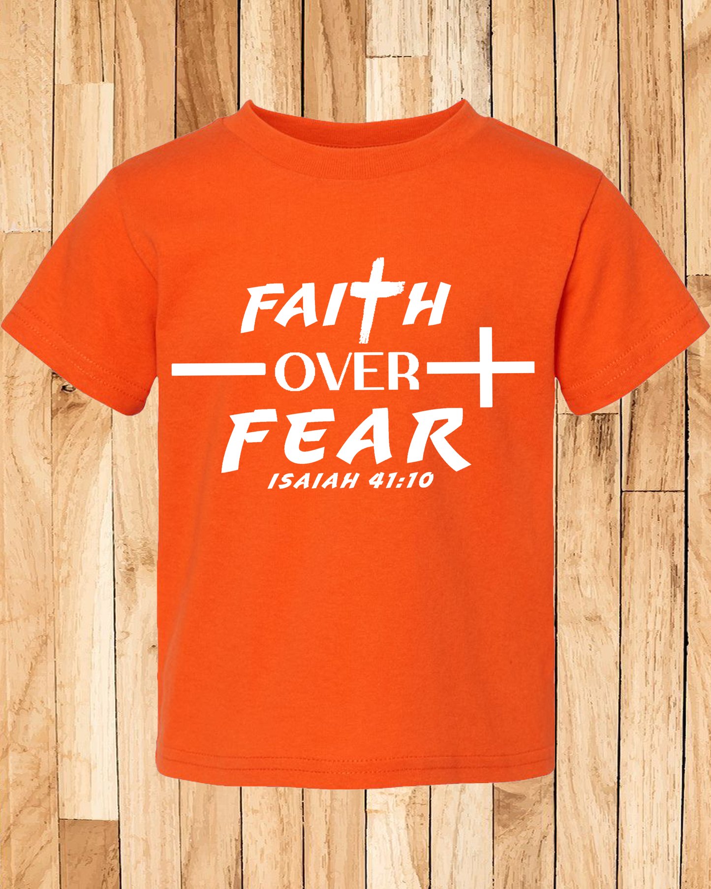 Faith Over Fear Unisex Tee Toddler