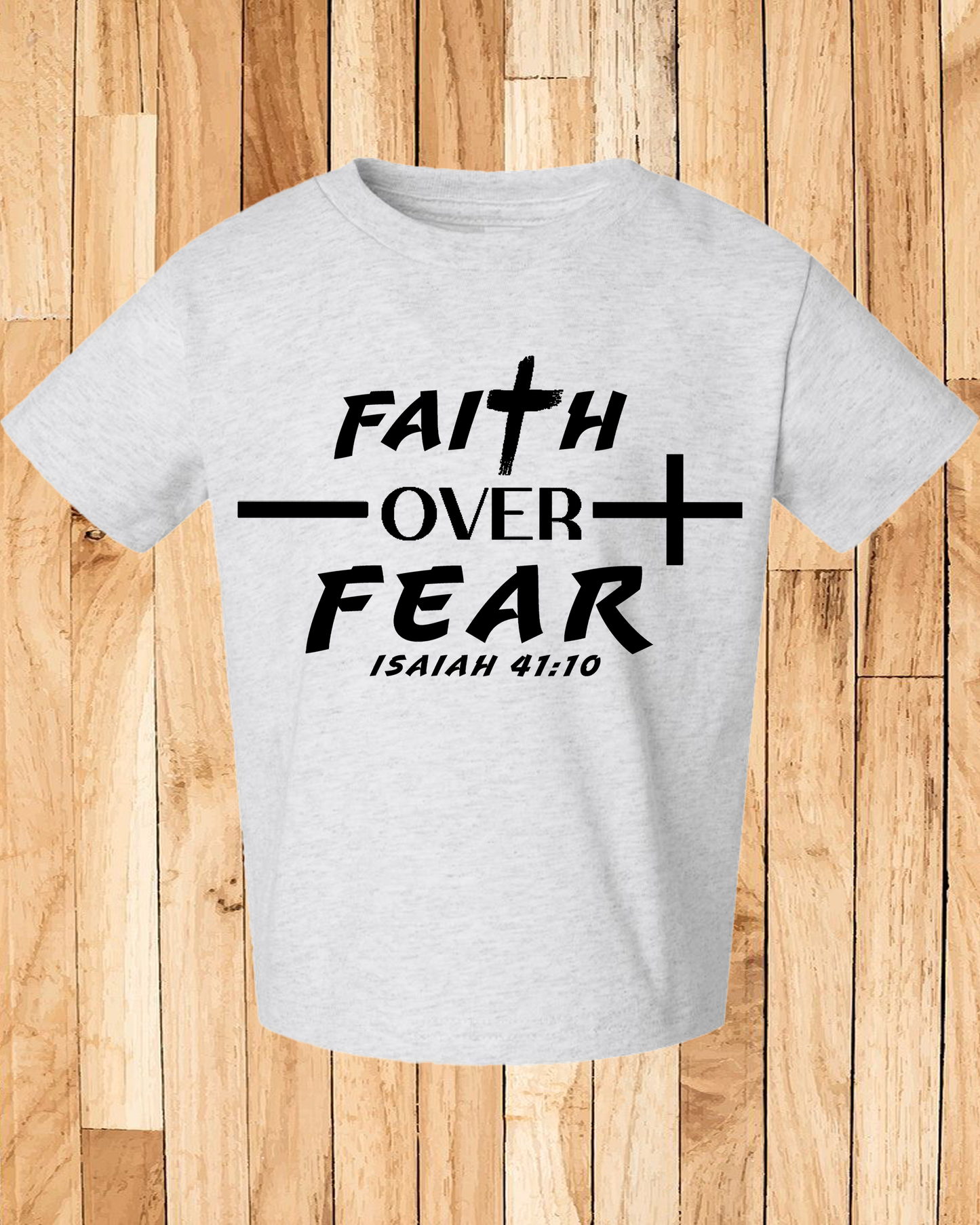 Faith Over Fear Unisex Tee Toddler