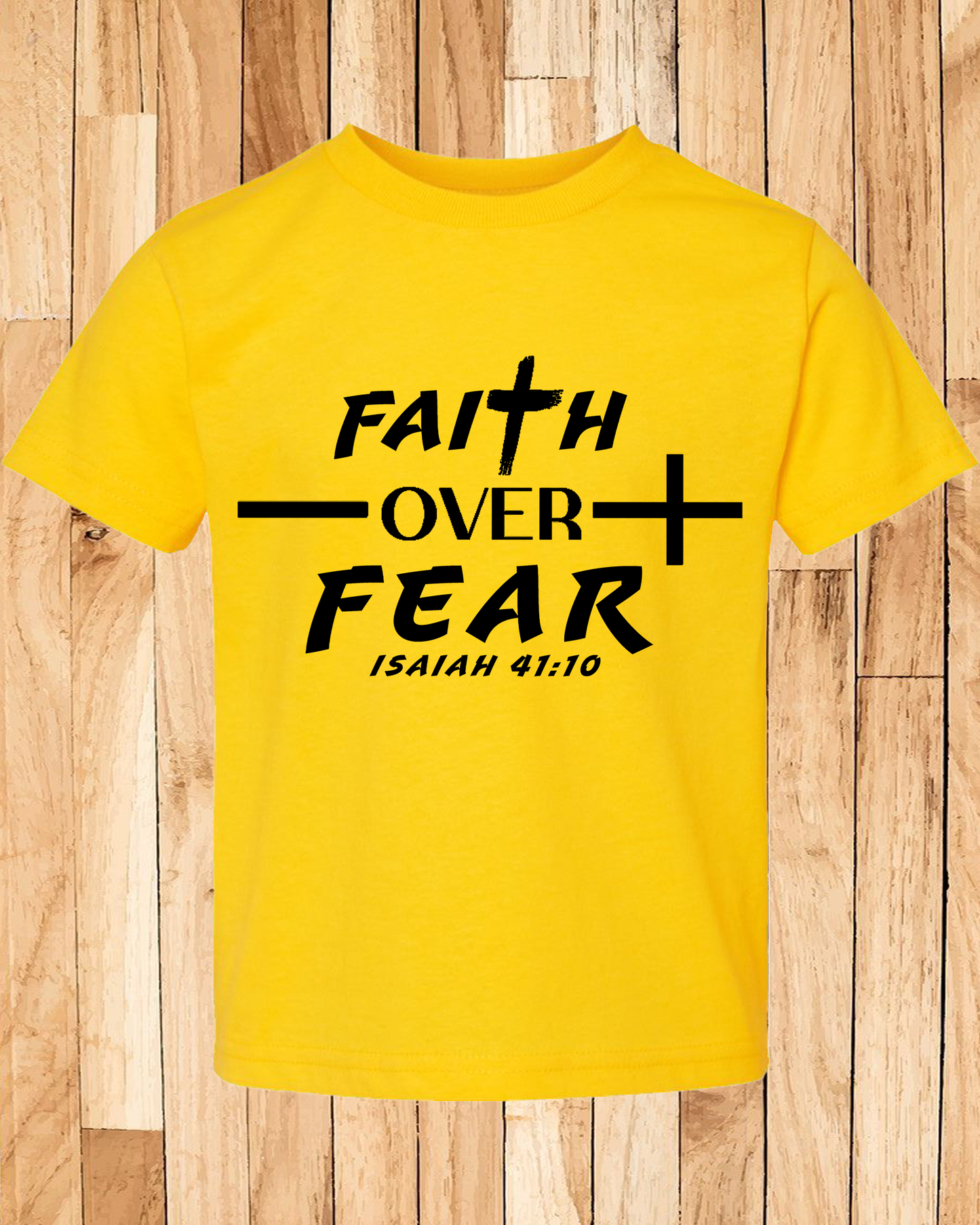 Faith Over Fear Unisex Tee Toddler