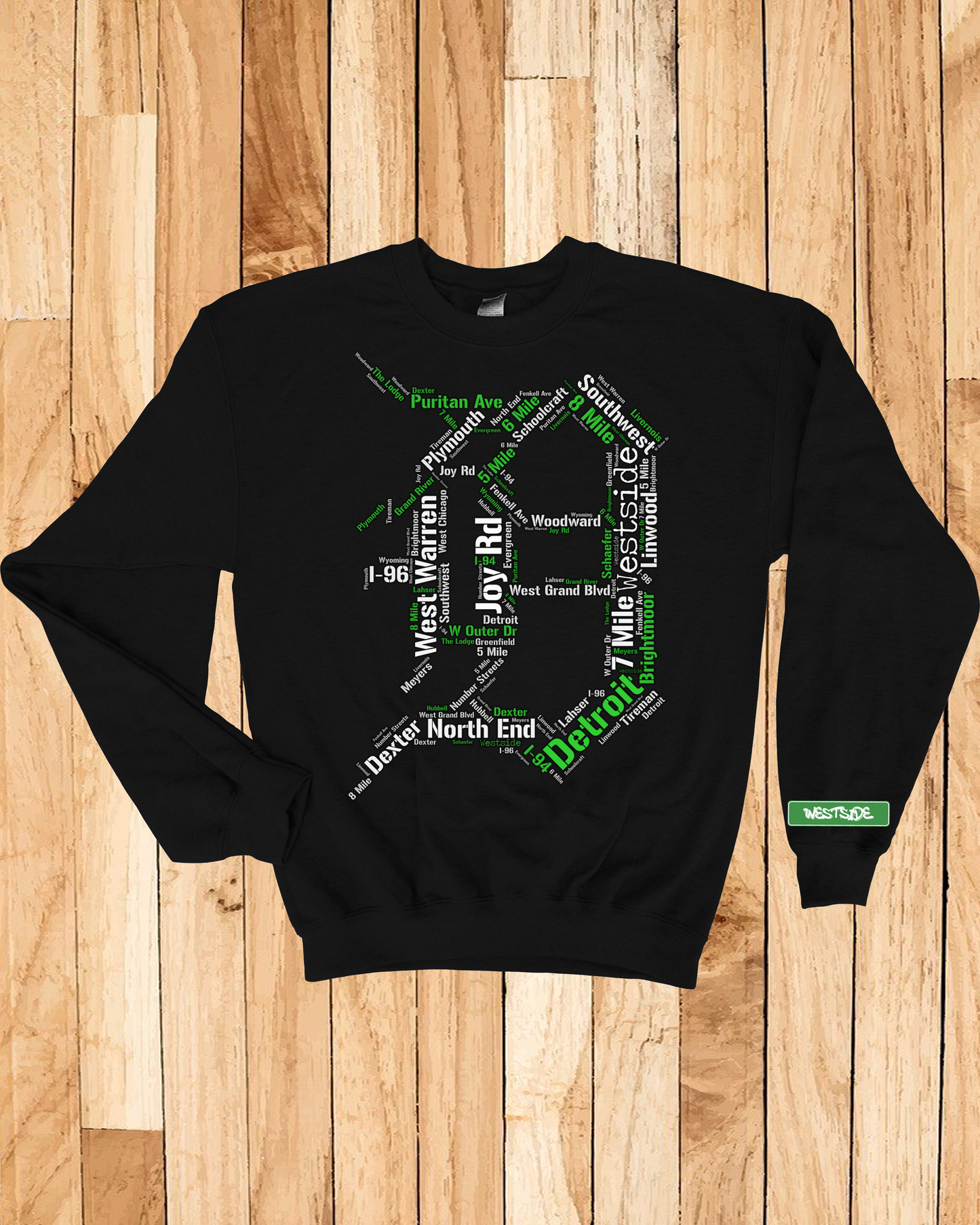 Detroit Streets Sweatshirts Youth